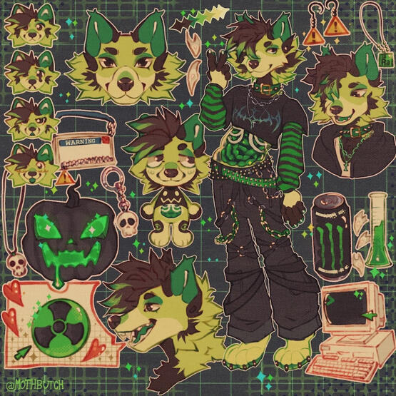 complex sticker ref sheet